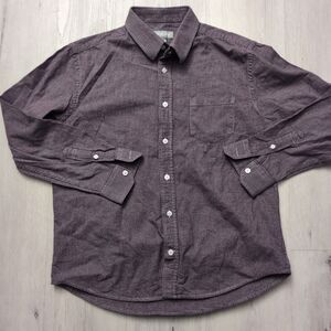 Ash & Erie Shirt Mens Medium Button Down Long Sleeve Cotton